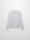 Spaced Dyed Tee-White