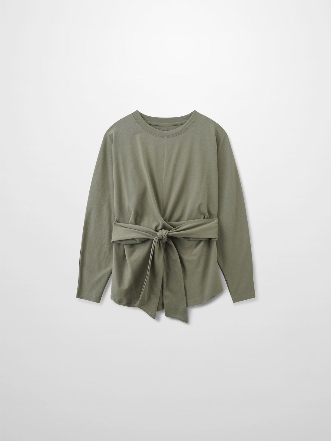 Tie Knot Tee-Sage