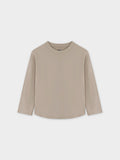 OVERSIZED TEE-TAN
