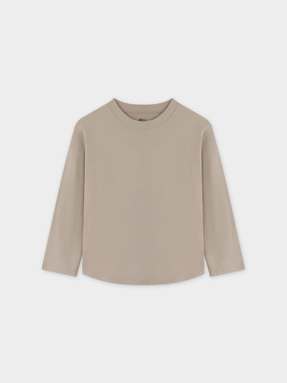 OVERSIZED TEE-TAN