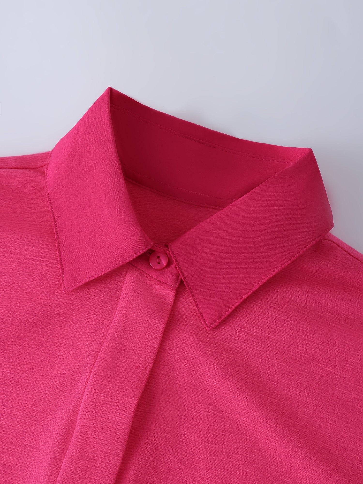 T-SHIRT BLOUSE-HOT PINK