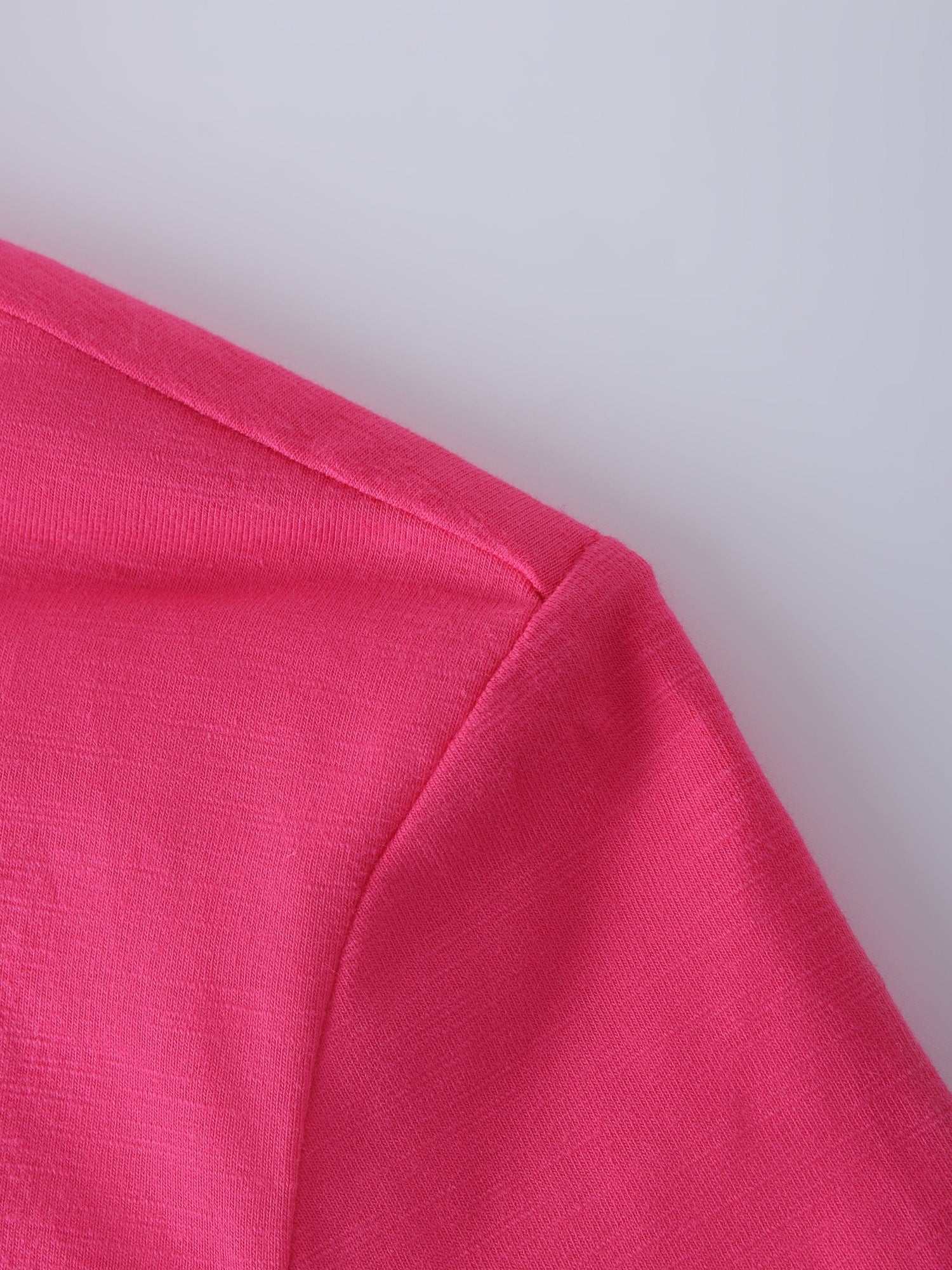 T-SHIRT BLOUSE-HOT PINK