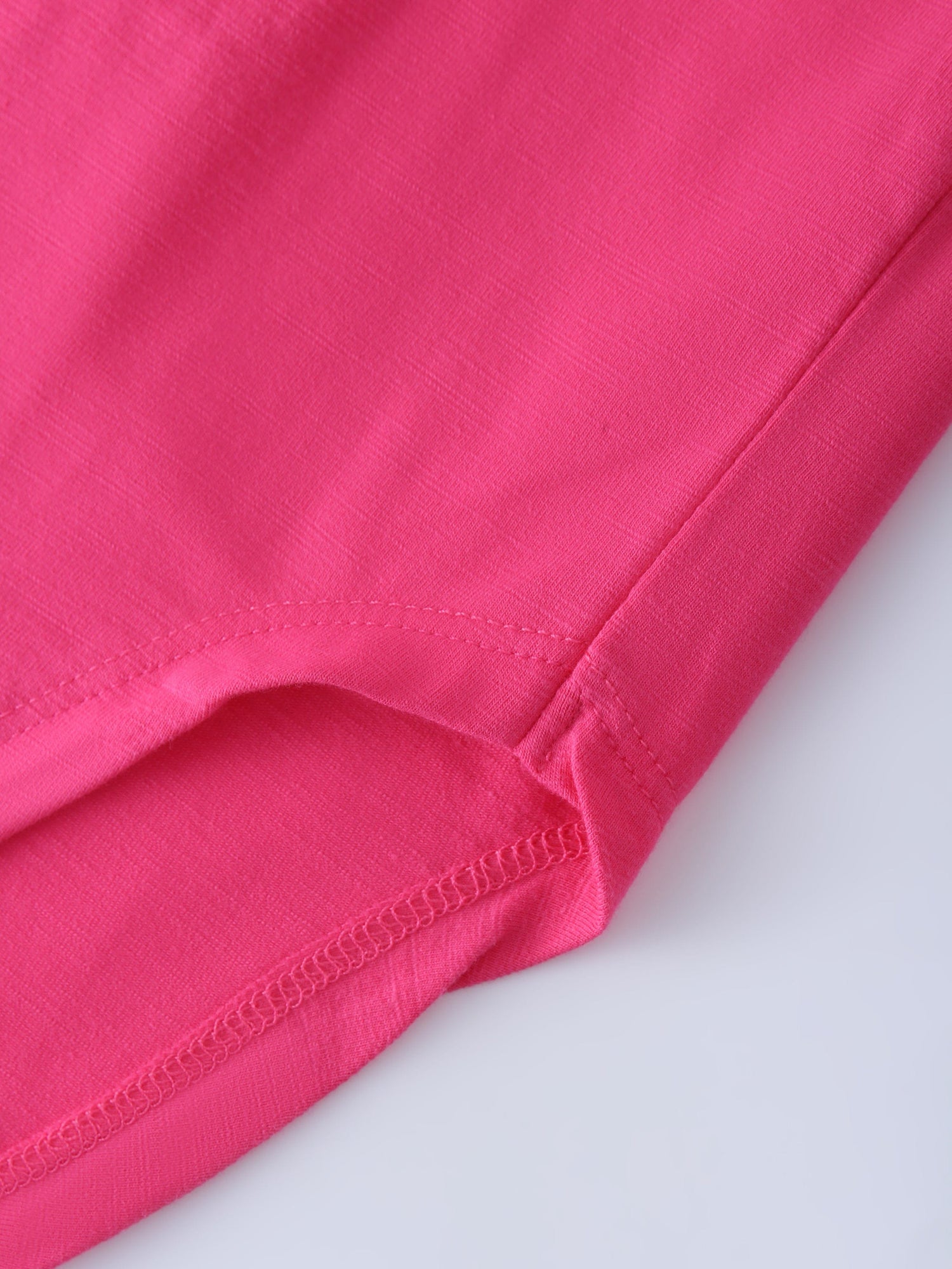 T-SHIRT BLOUSE-HOT PINK