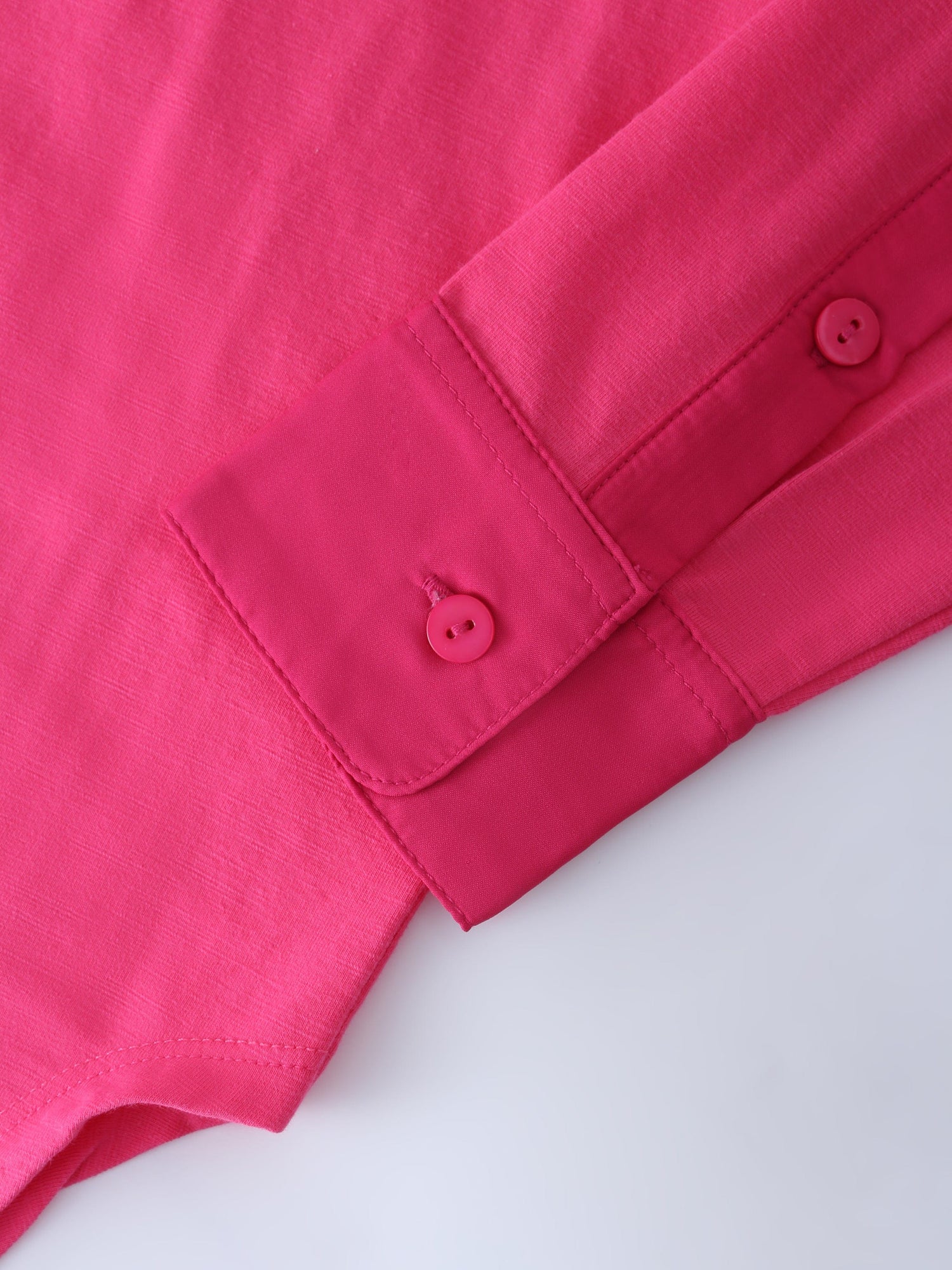 T-SHIRT BLOUSE-HOT PINK