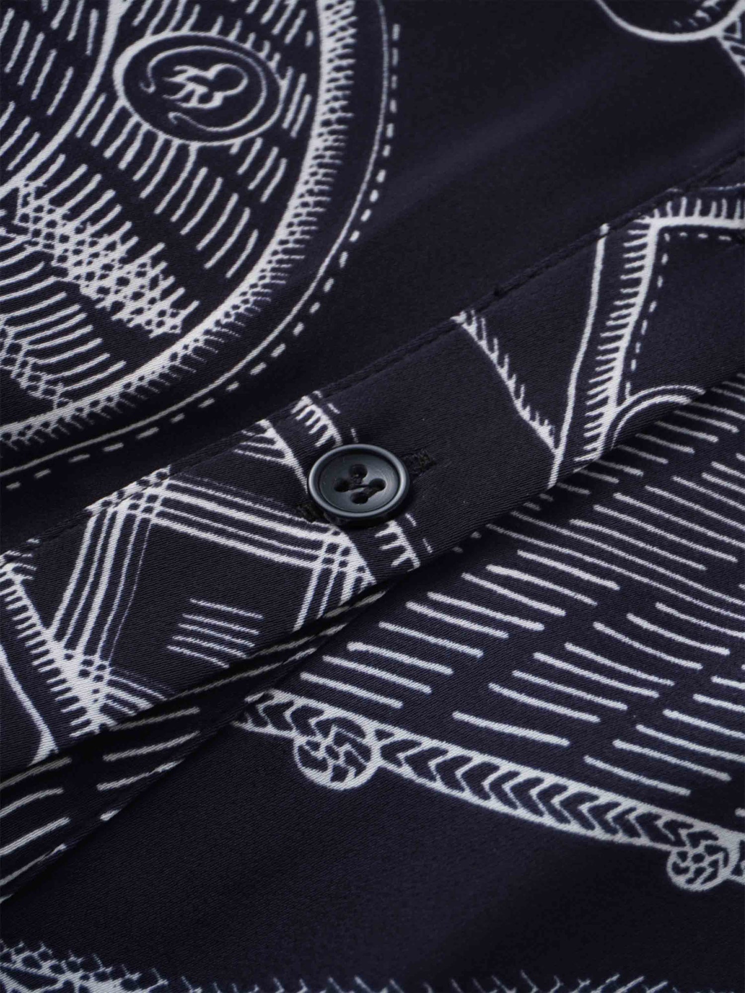 Long Button Down Shirtdress-Nautical Vibe