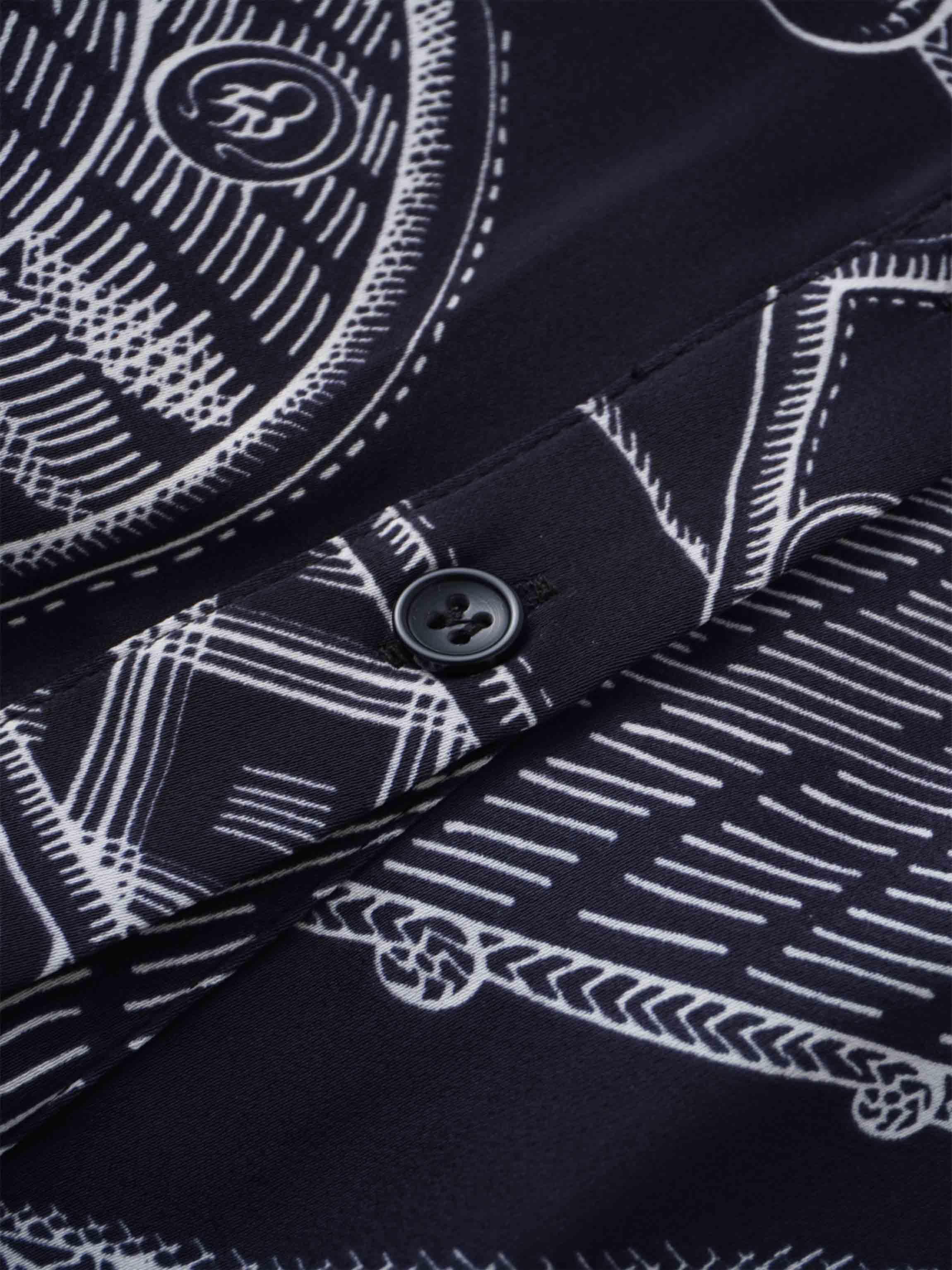 Long Button Down Shirtdress-Nautical Vibe