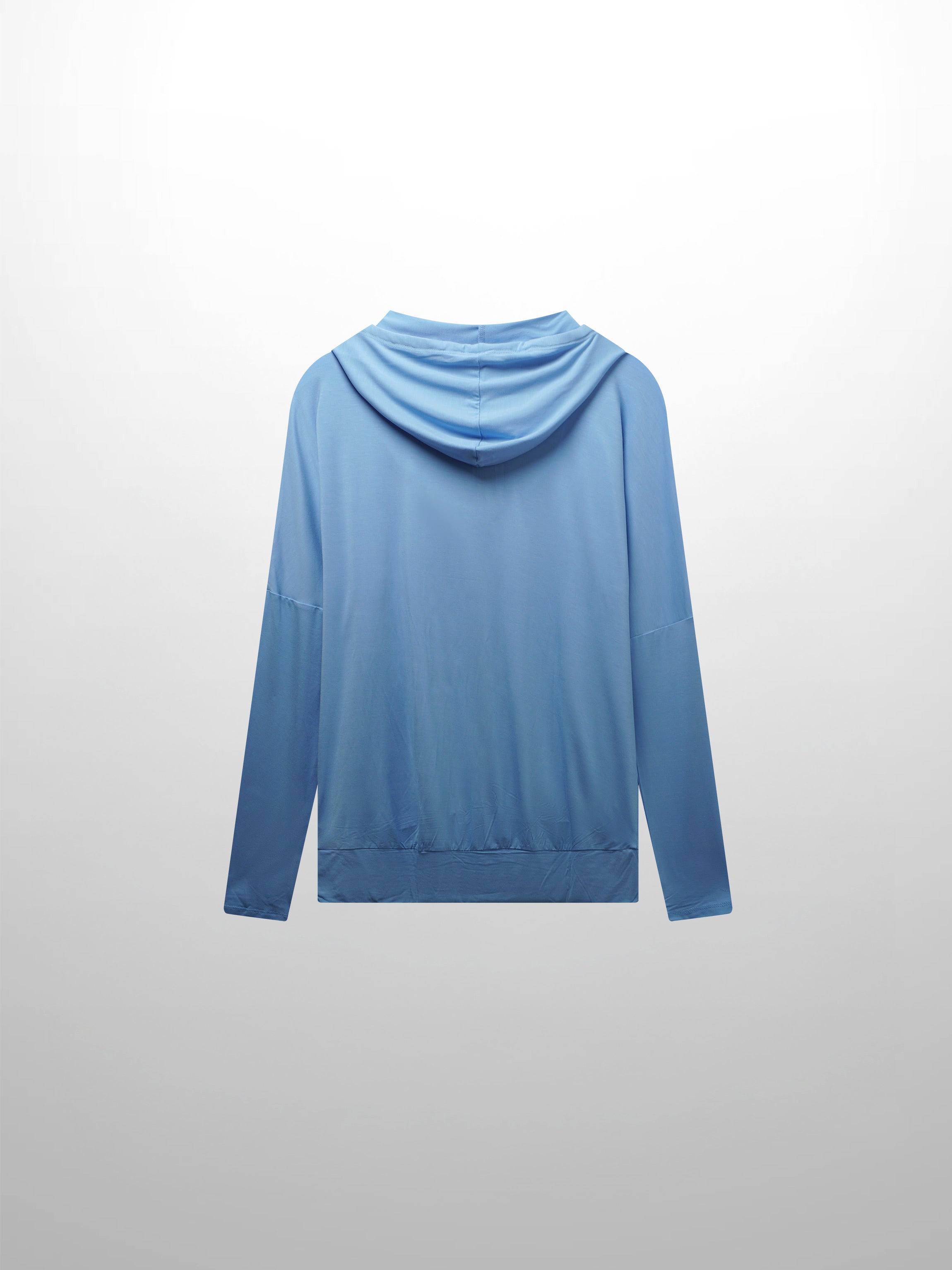 ZIP UP HOODIE-SKY BLUE