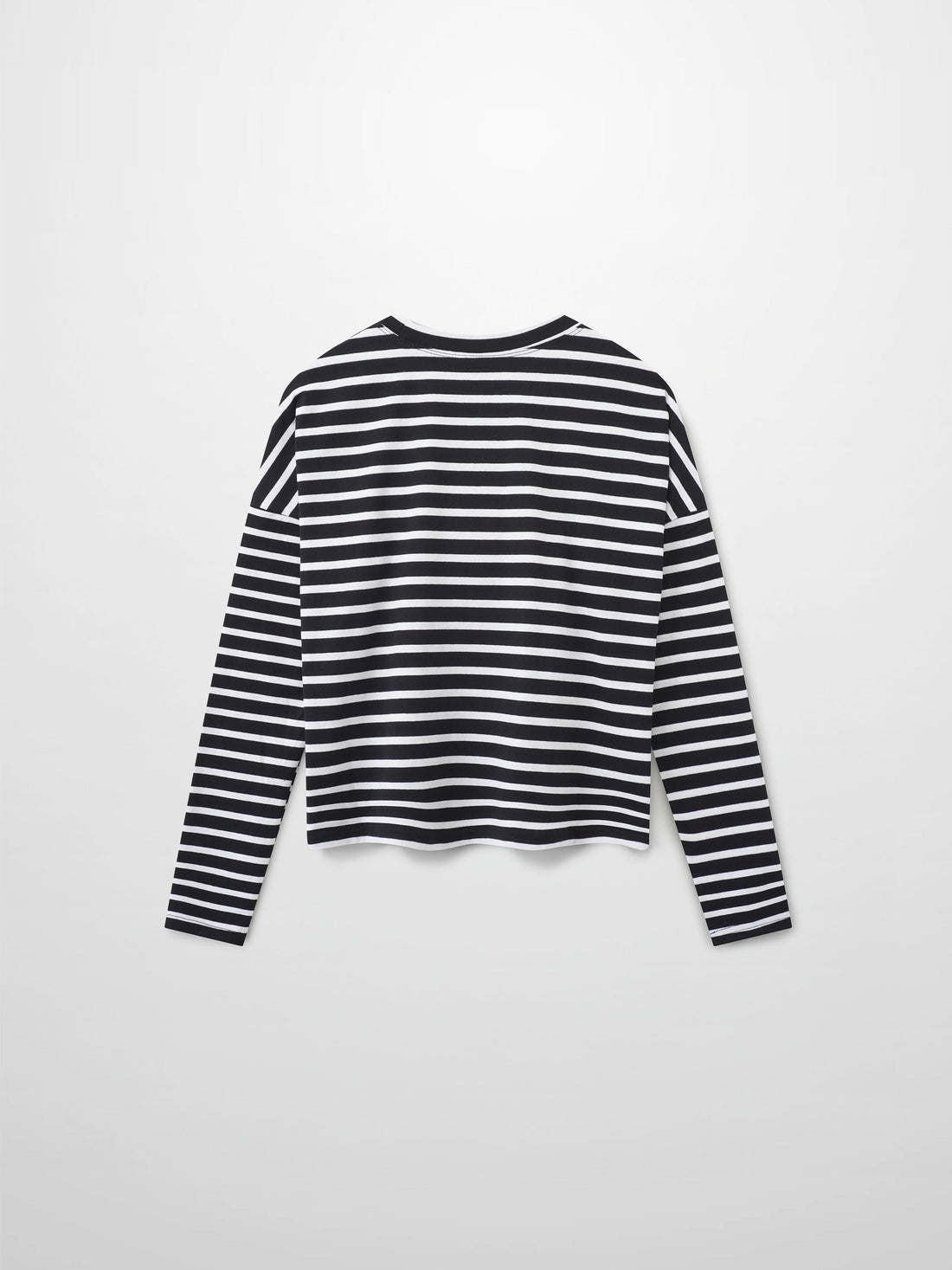 Crown Embossed T-Shirt-Black/White