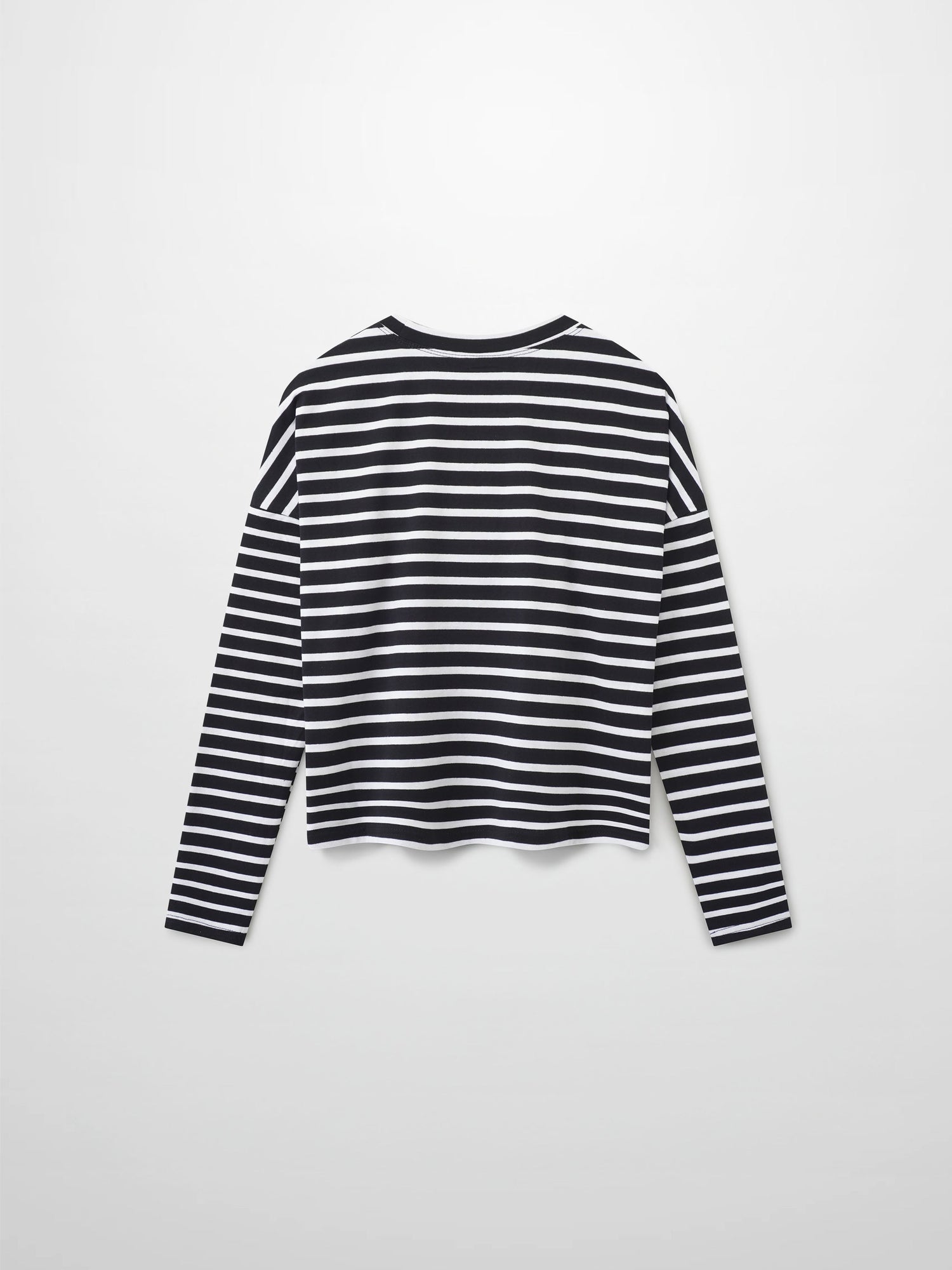 Crown Embossed T-Shirt-Black/White