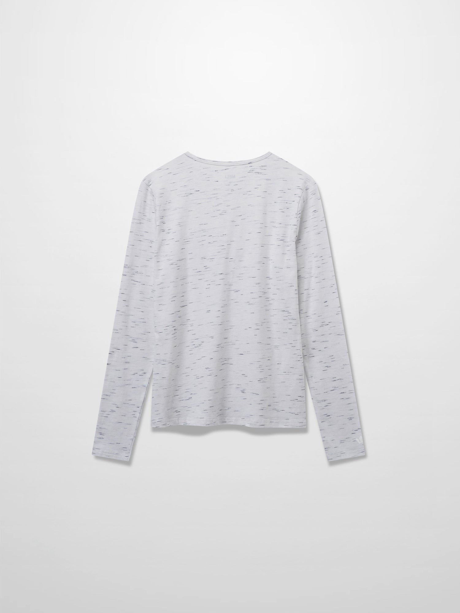 Spaced Dyed Tee-White