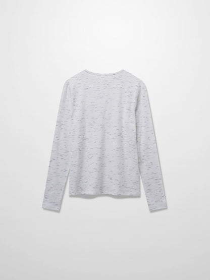 Spaced Dyed Tee-White