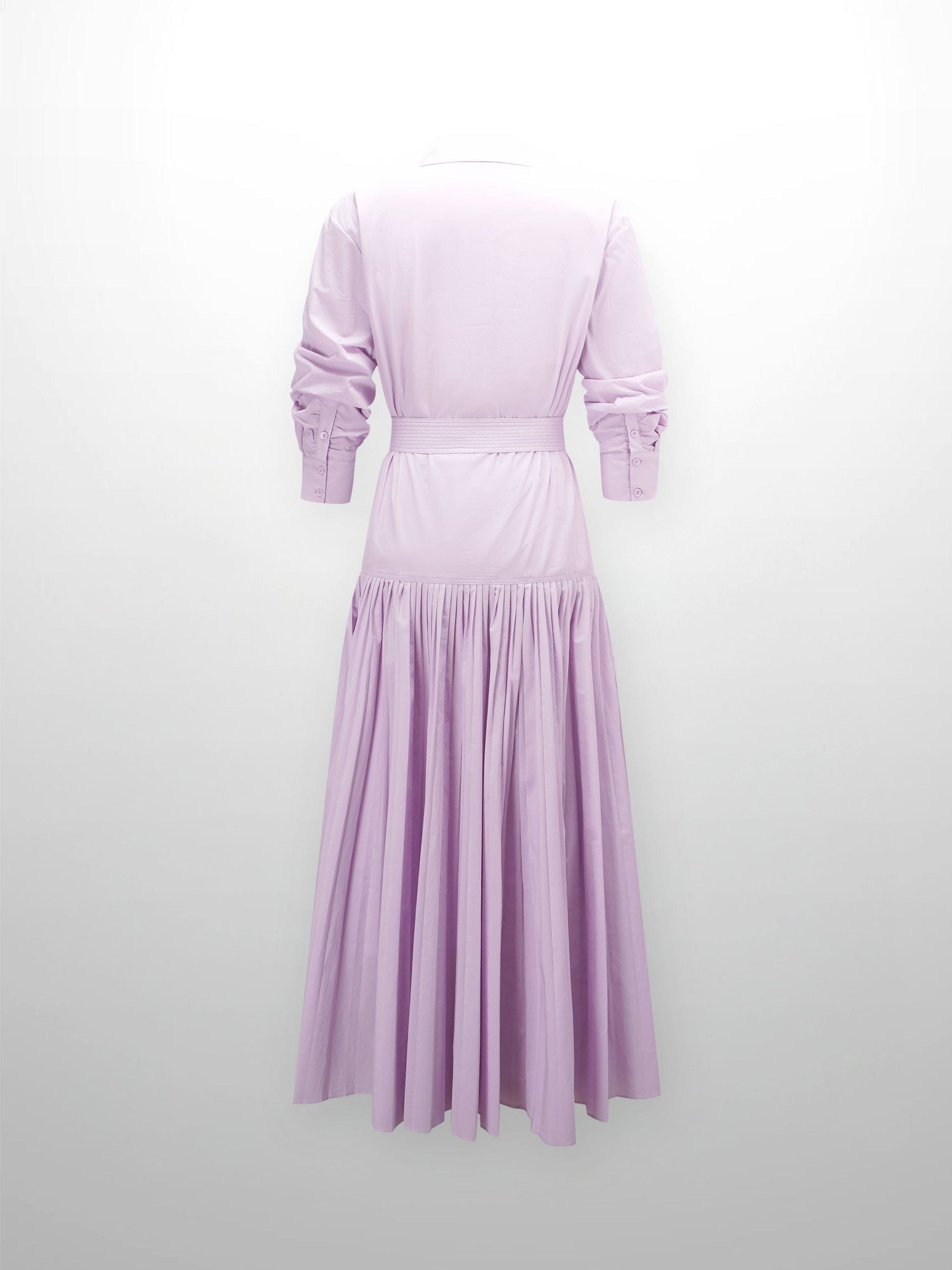 lavender cotton dress for women Women's The Felicity Lavender Cotton Midi Dress | Size: L