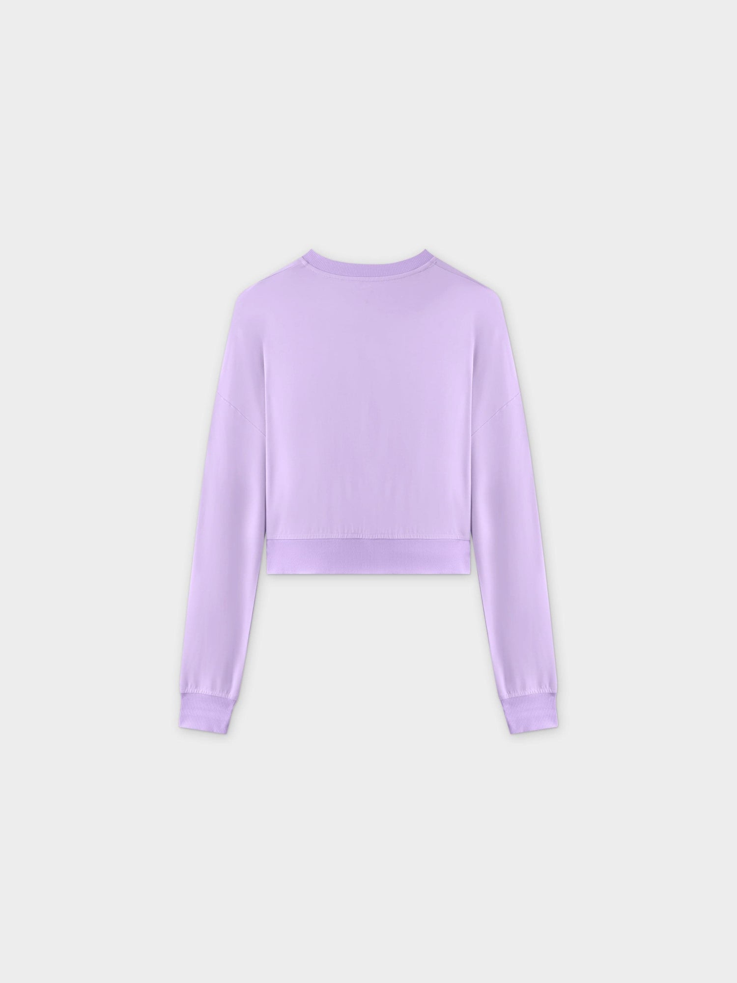 Cropped Tee-Lavender