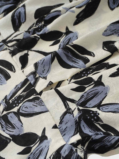 Vintage Blouson Top-Floral