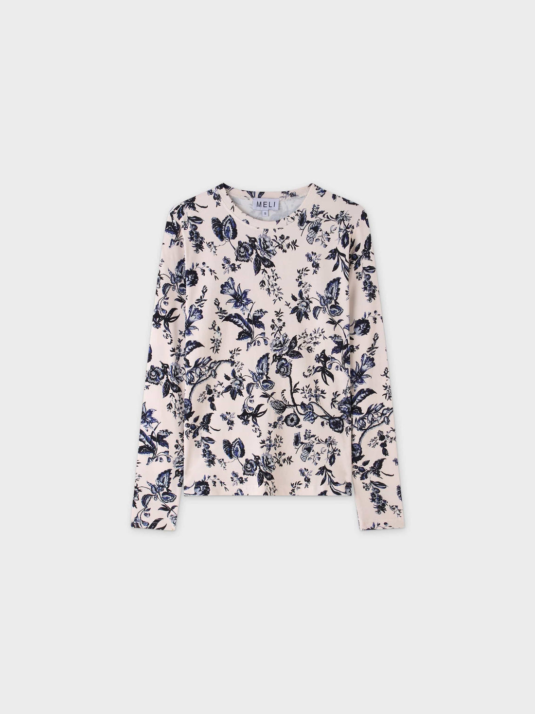 Printed Modal Tee-Vintage Toile