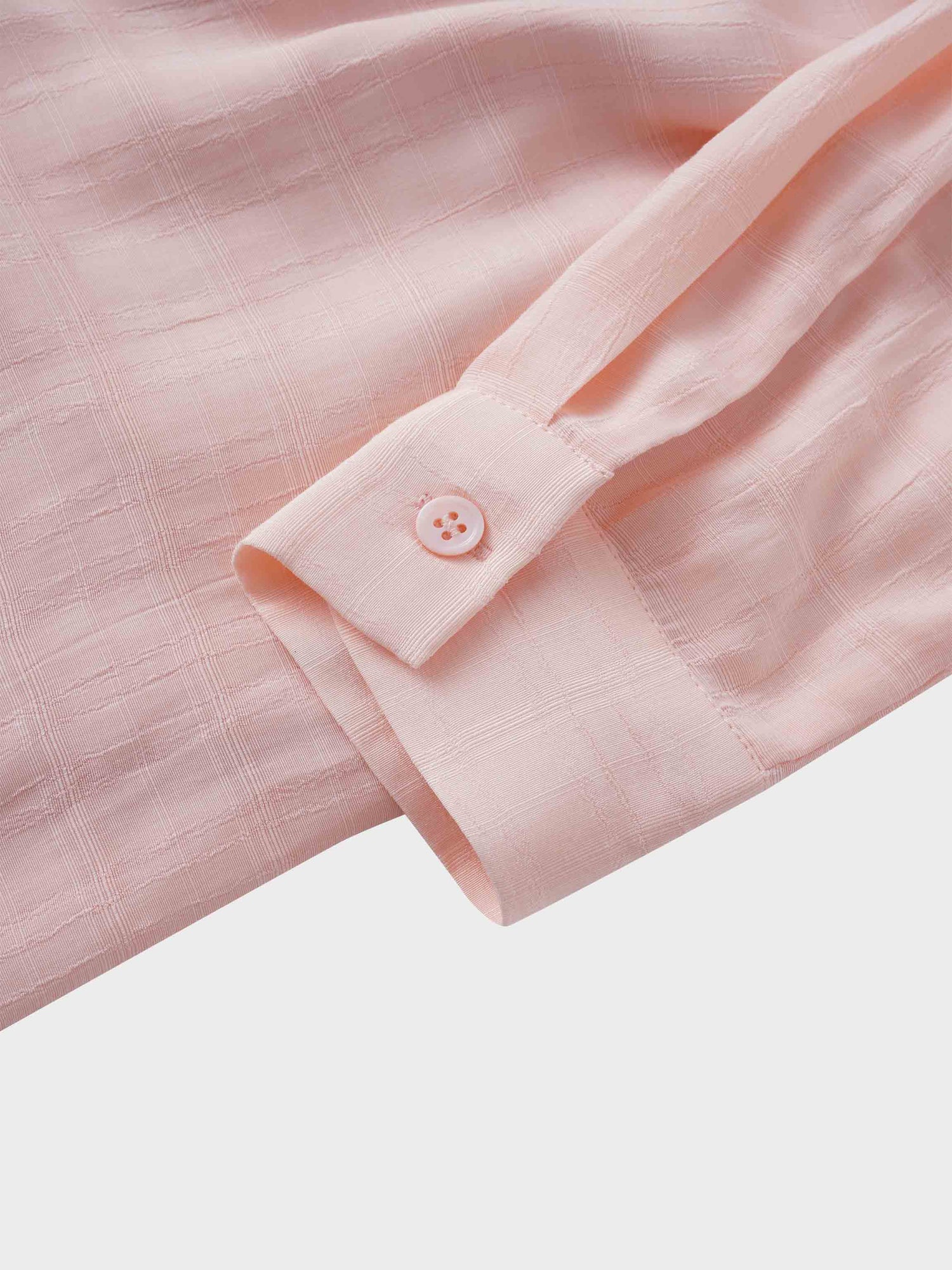 Collared A-Line Shirtdress-Pink Plaid