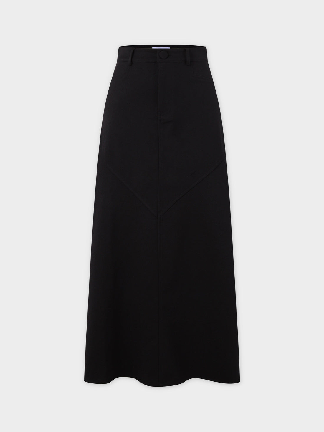 Deep V Skirt-Black