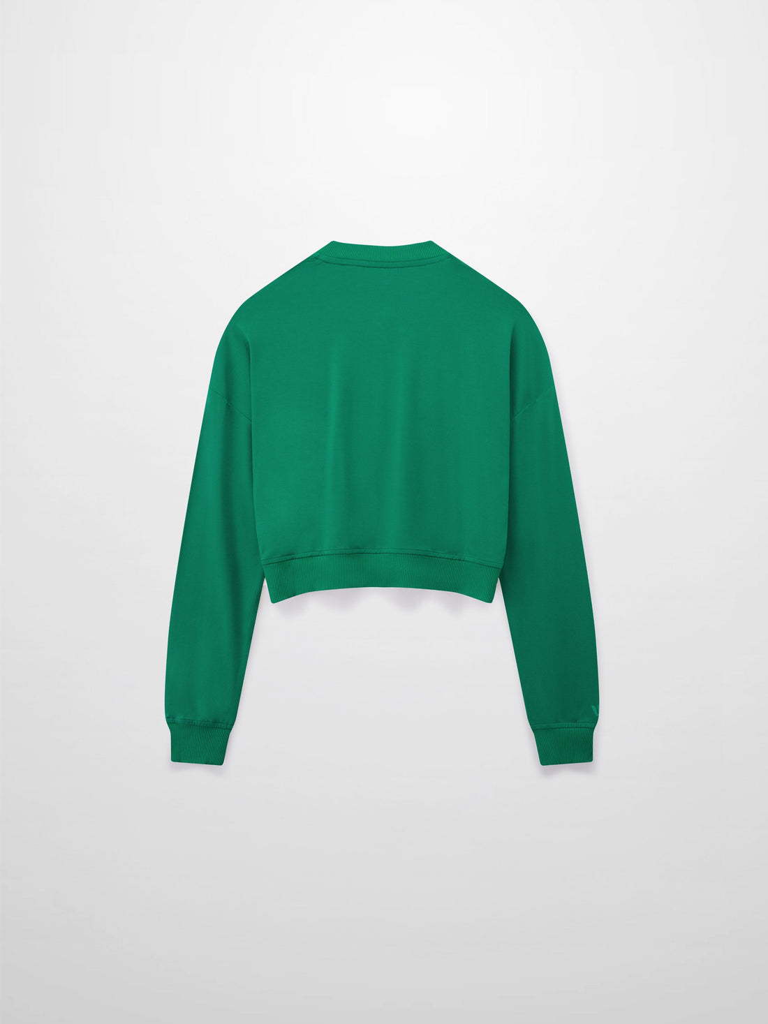 Cropped Tee-Kelly Green