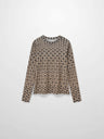 Basic Printed T-shirt-Geo Ombre
