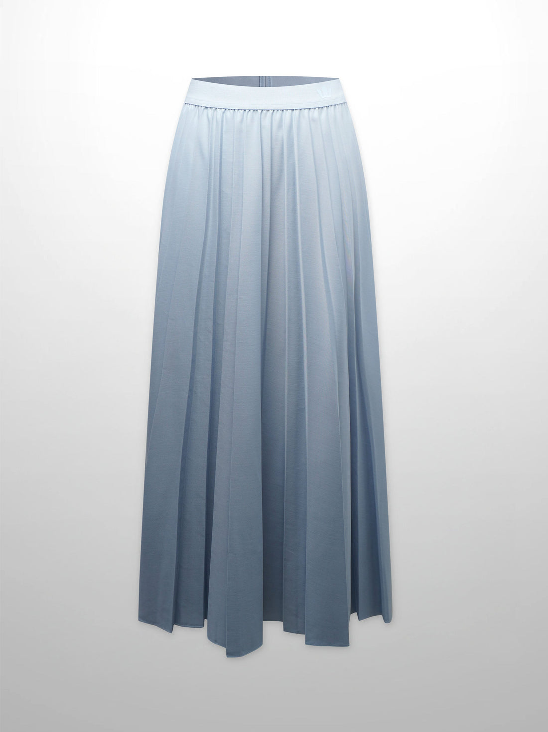 PLEATED SKIRT 35"-POWDER BLUE