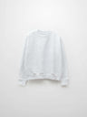Embroidered Swirl Sweatshirt-White