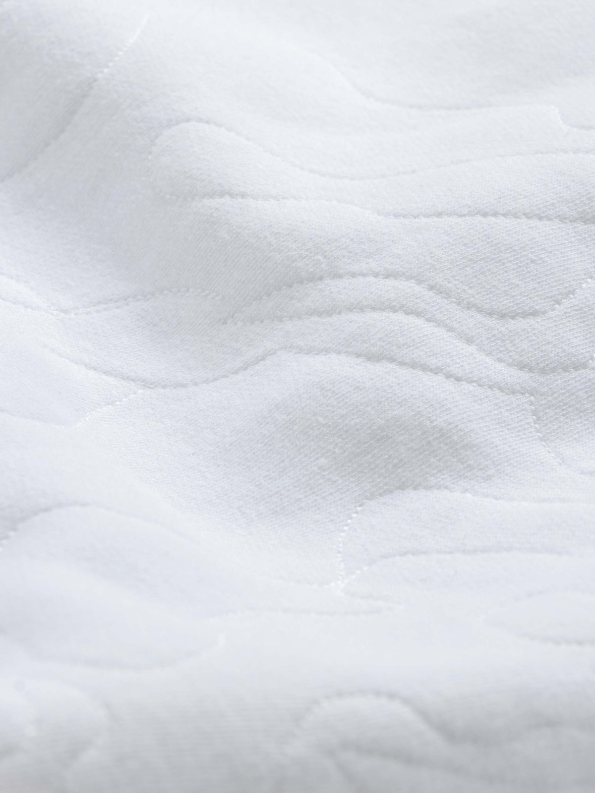 Embroidered Swirl Sweatshirt-White
