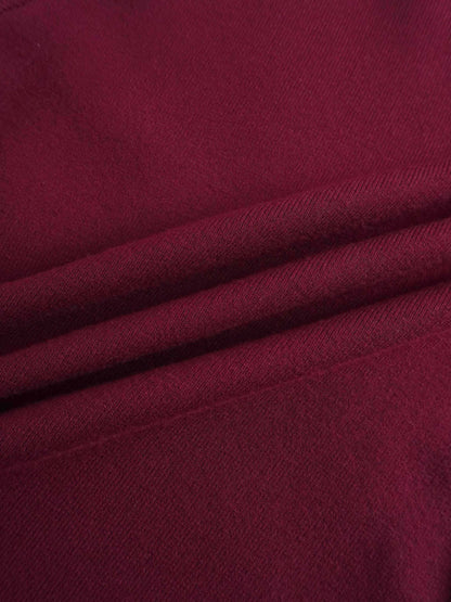 Melania Chiffon Sweater-Burgundy