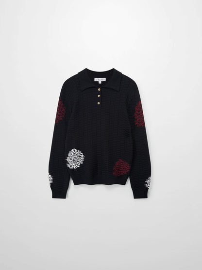 Golden Sun Sweater-Black