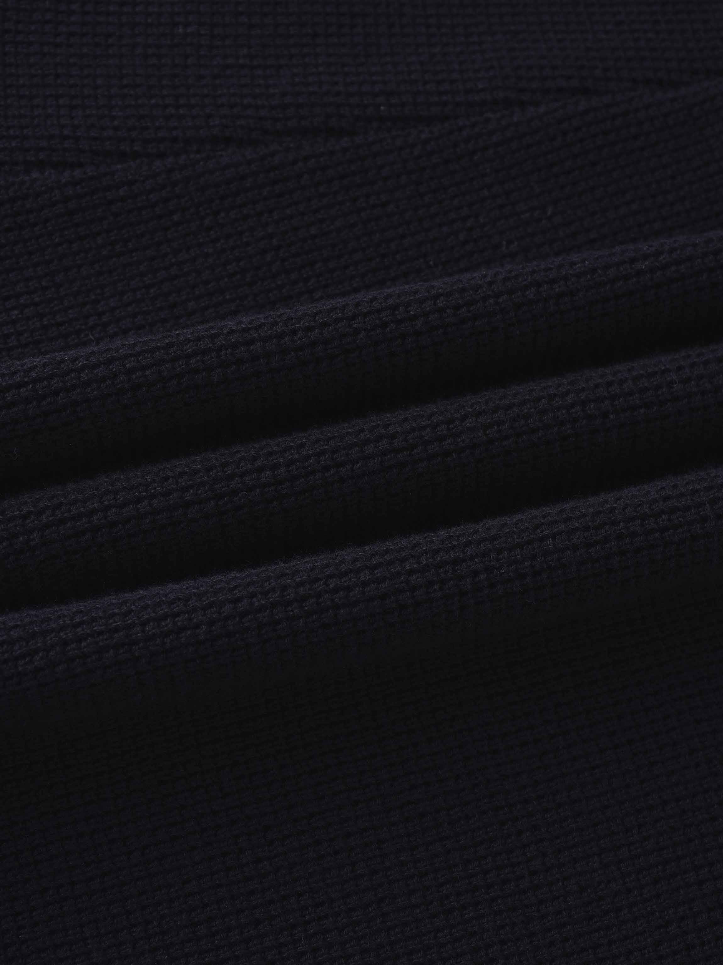 Waffle Flair Skirt-Black