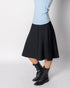 KNIT FLARED SKIRT-25"-Fame on Central