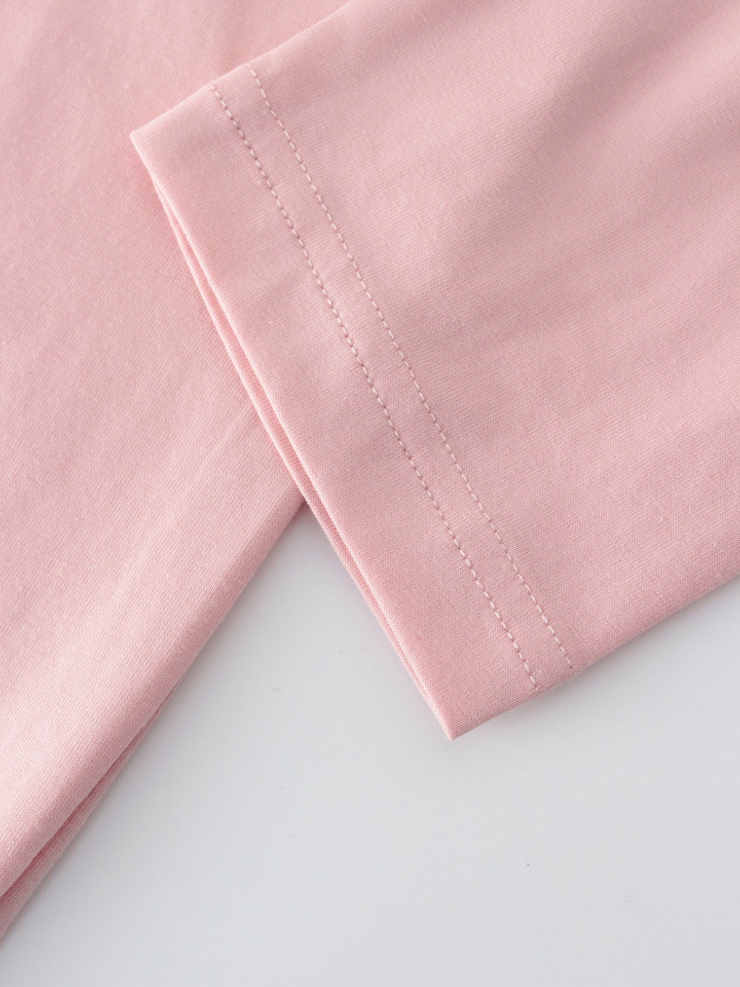 HENLEY DRAWSTRING TEE-PINK