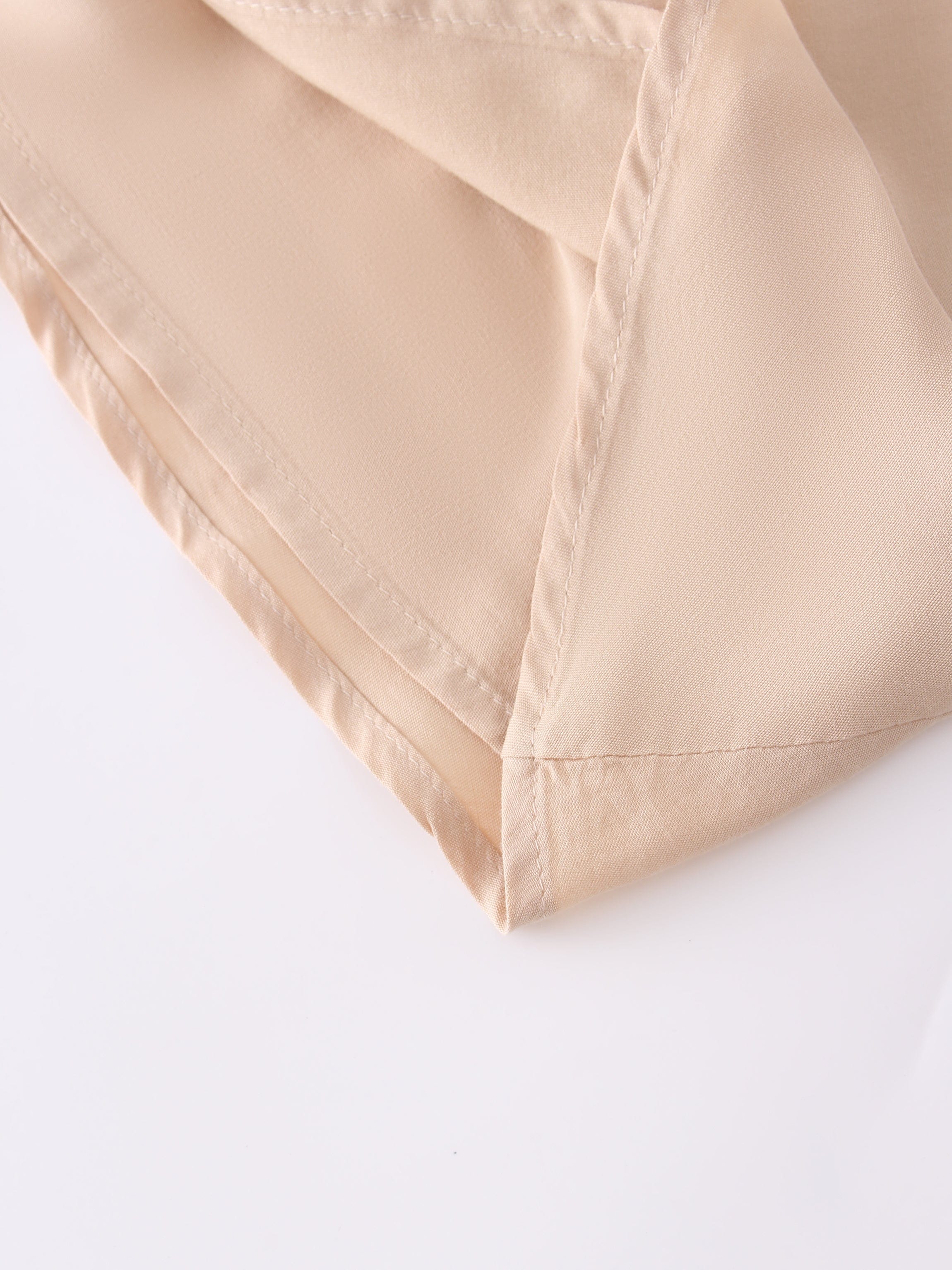 TRUMPET FLARE SKIRT-TAN