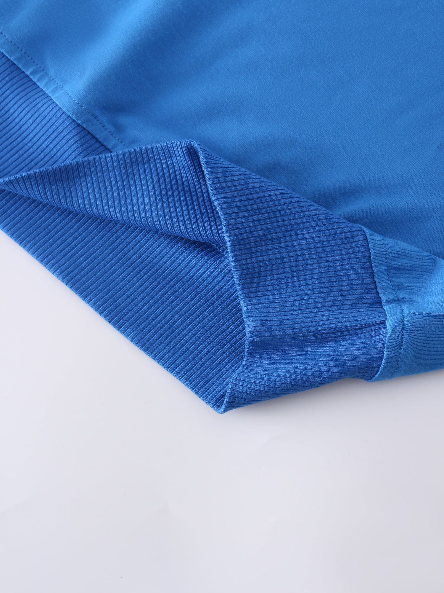 Cropped Tee-Royal Blue