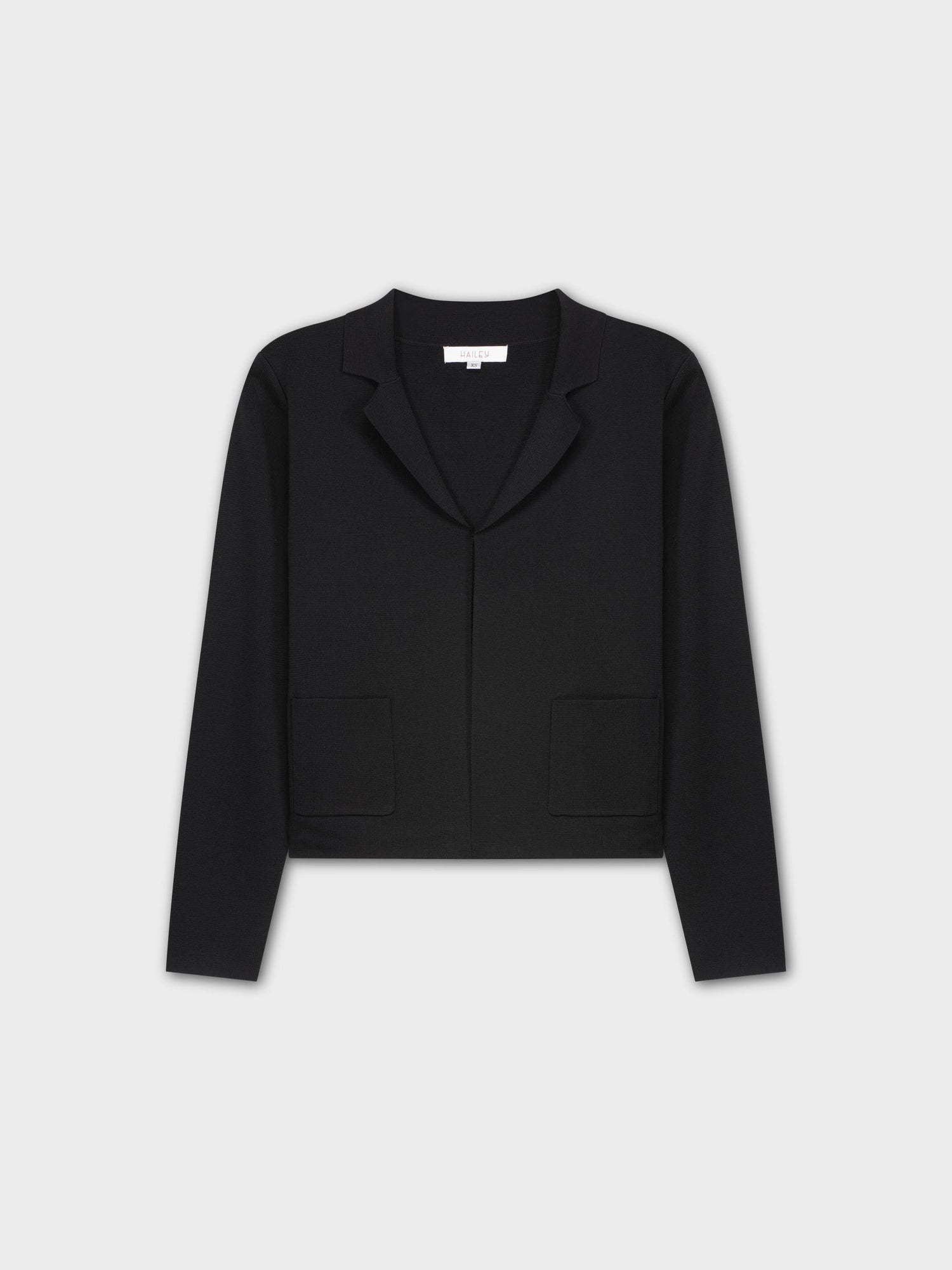 LIGHTWEIGHT BLAZER-BLACK