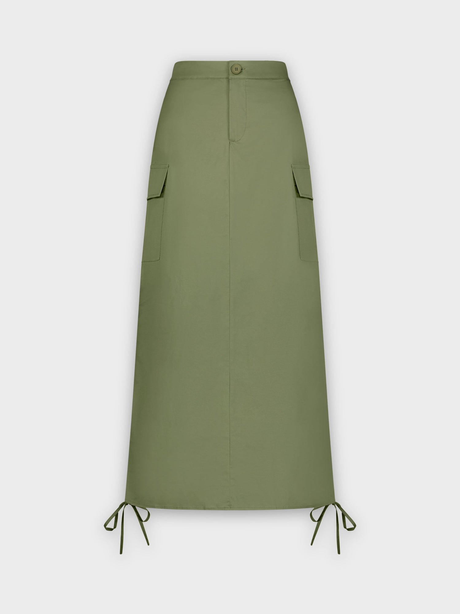 SIDE PULL SKIRT-SAGE