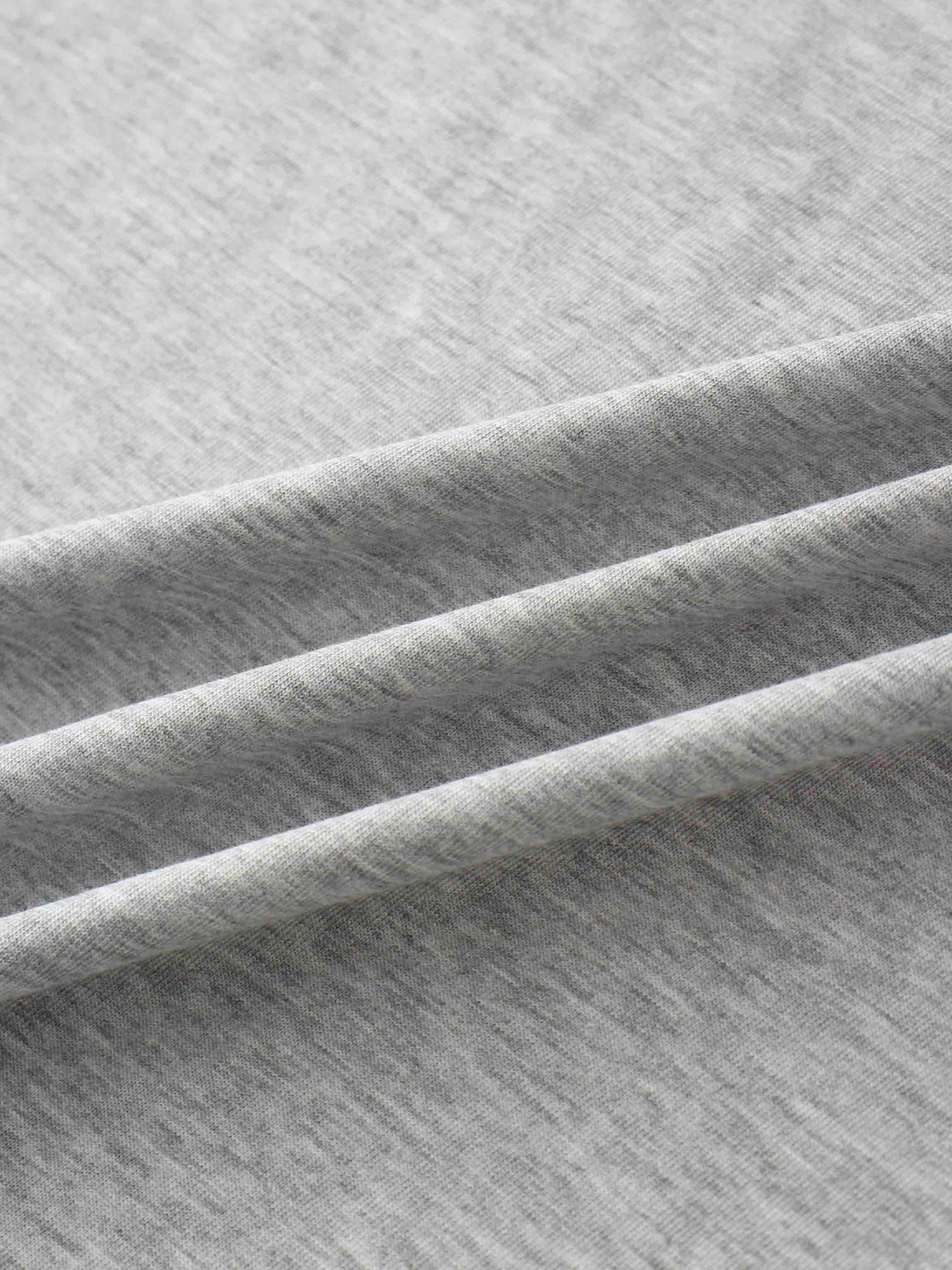 Elastic Waist T-Shirt Skirt-Heathered Grey