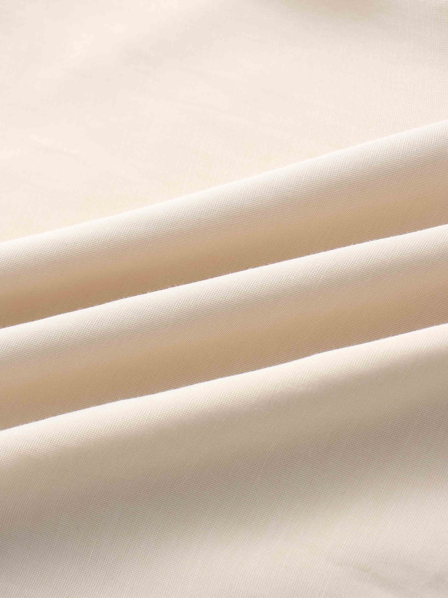 Pleated Sleeve High Waisted Dress-Peach