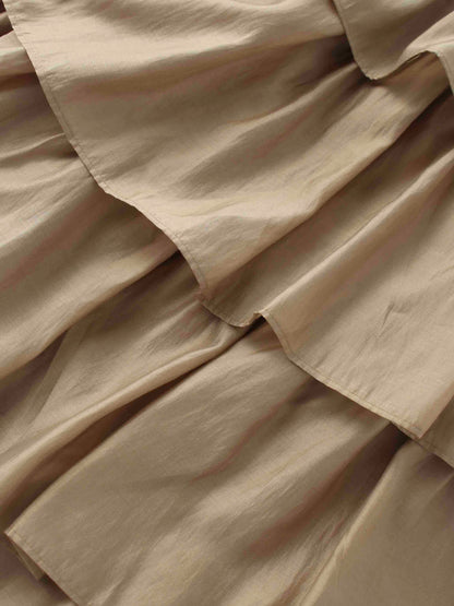 The Emme Layered Skirt-Sand