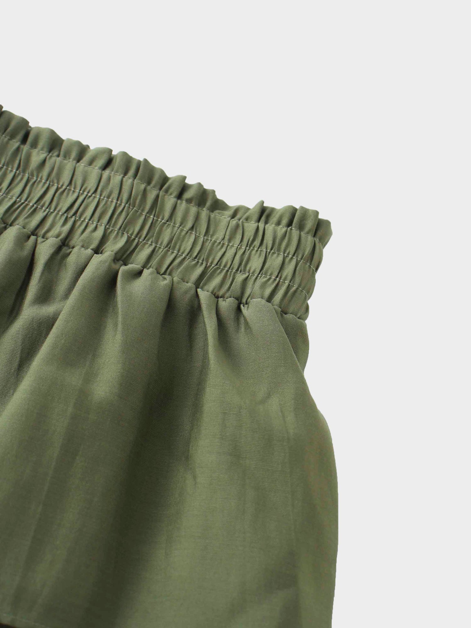 The Emme Layered Skirt-Olive