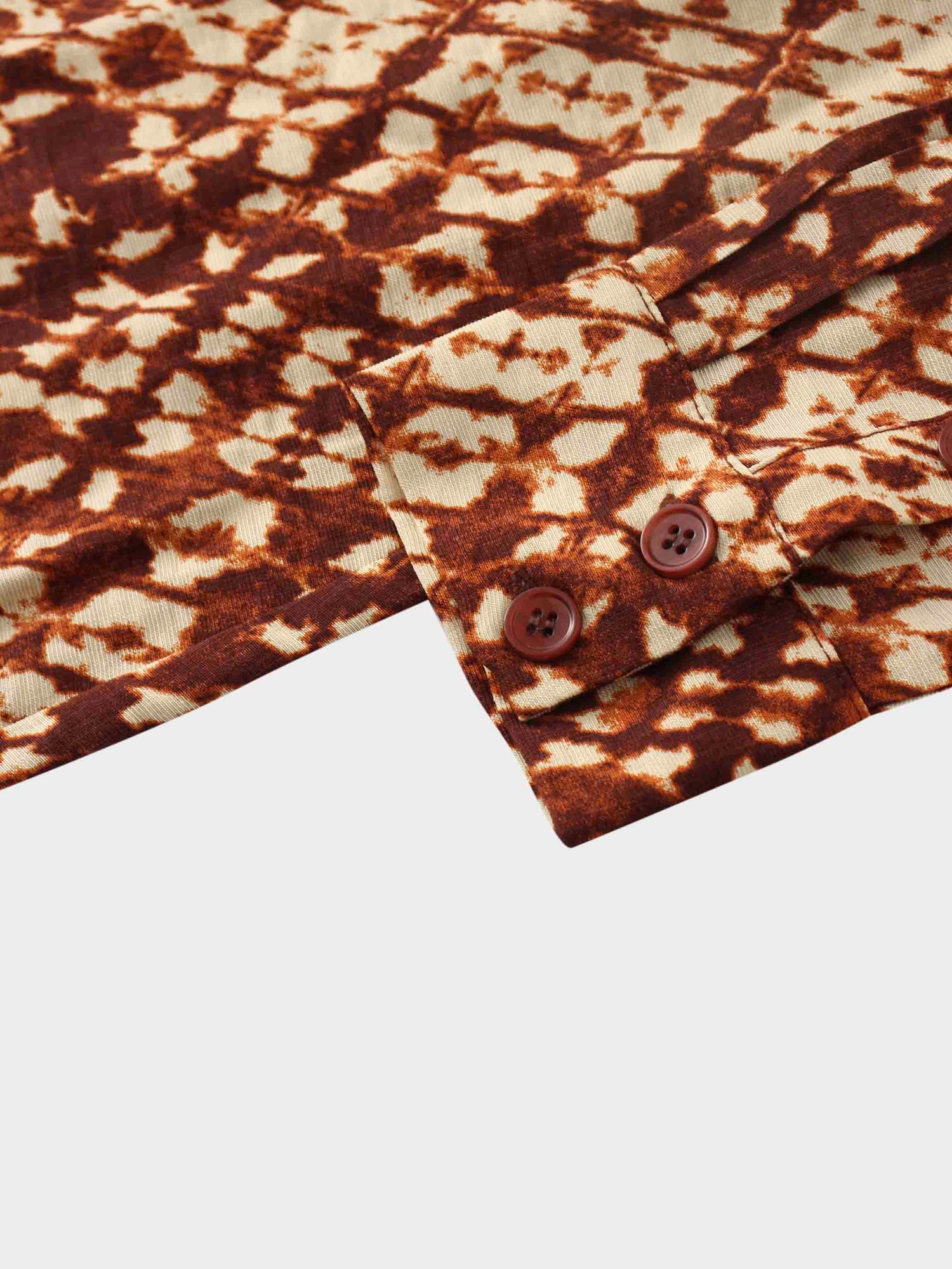 Basic Belted A-Line Dress-Brown Speckled