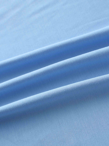 ZIP UP HOODIE-SKY BLUE