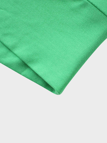 ZIP UP HOODIE-GREEN