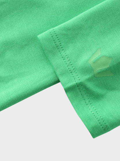 ZIP UP HOODIE-GREEN