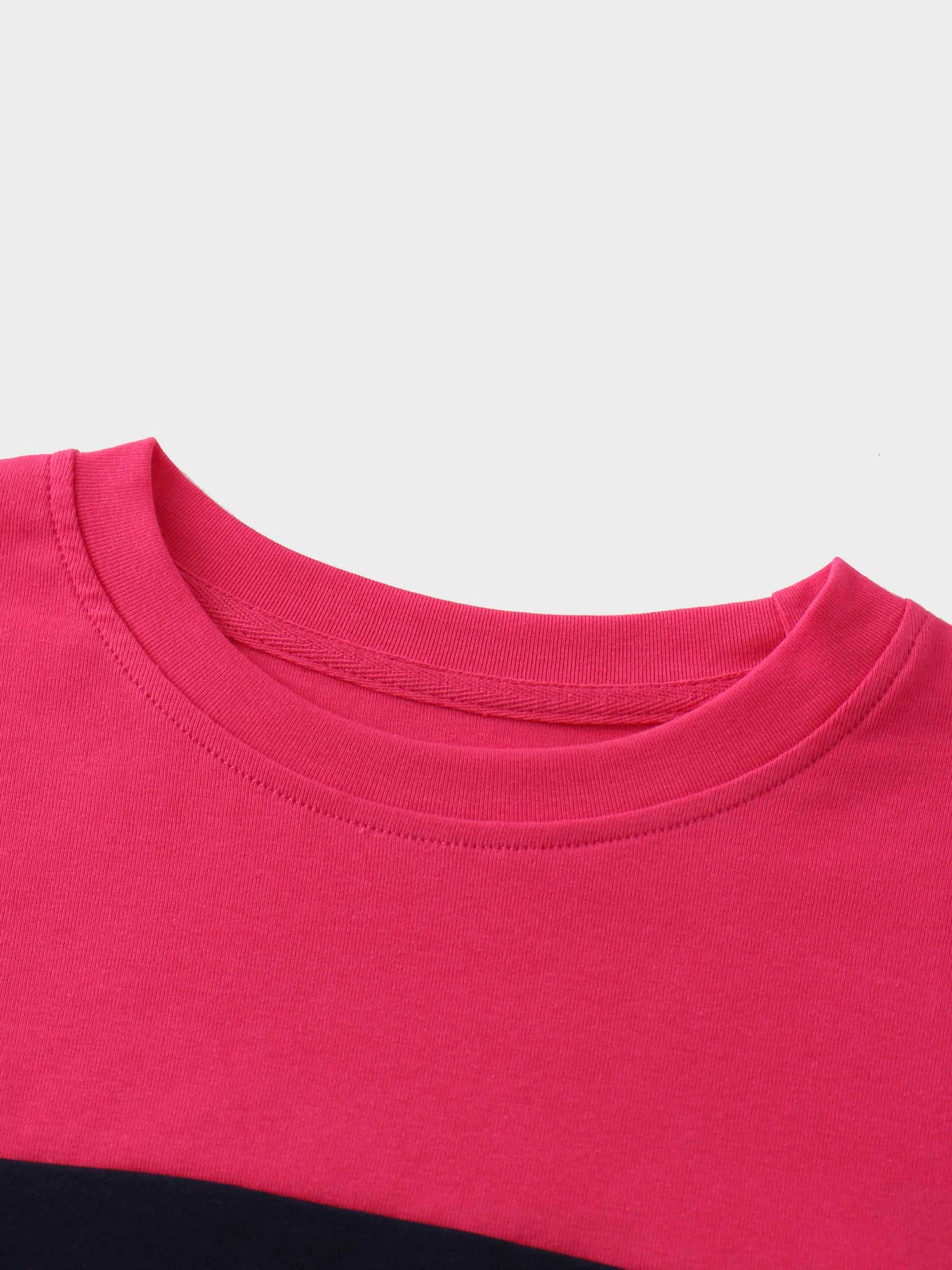 Wide Stripe Bomber-Pink/Blue