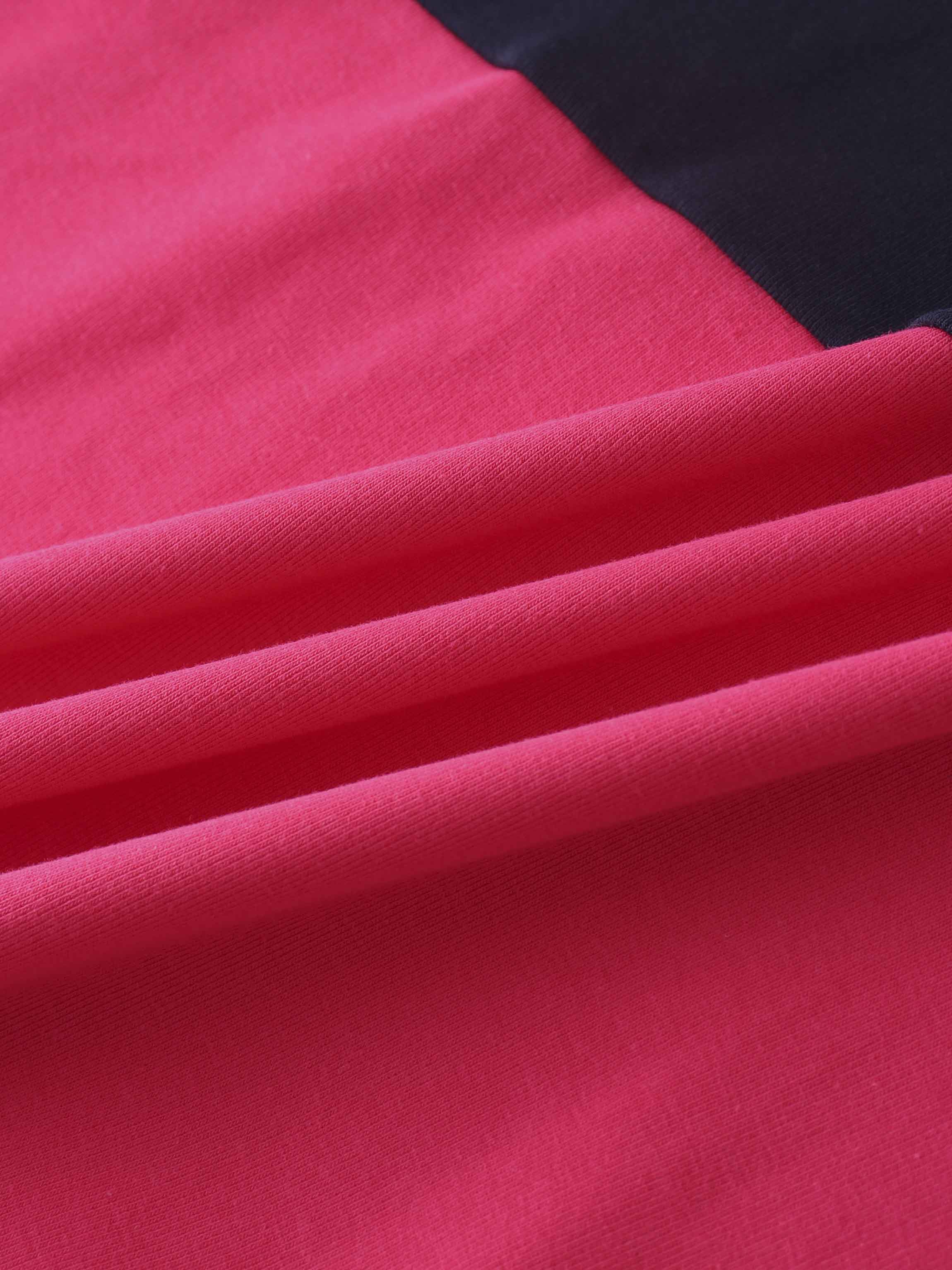 Wide Stripe Bomber-Pink/Blue