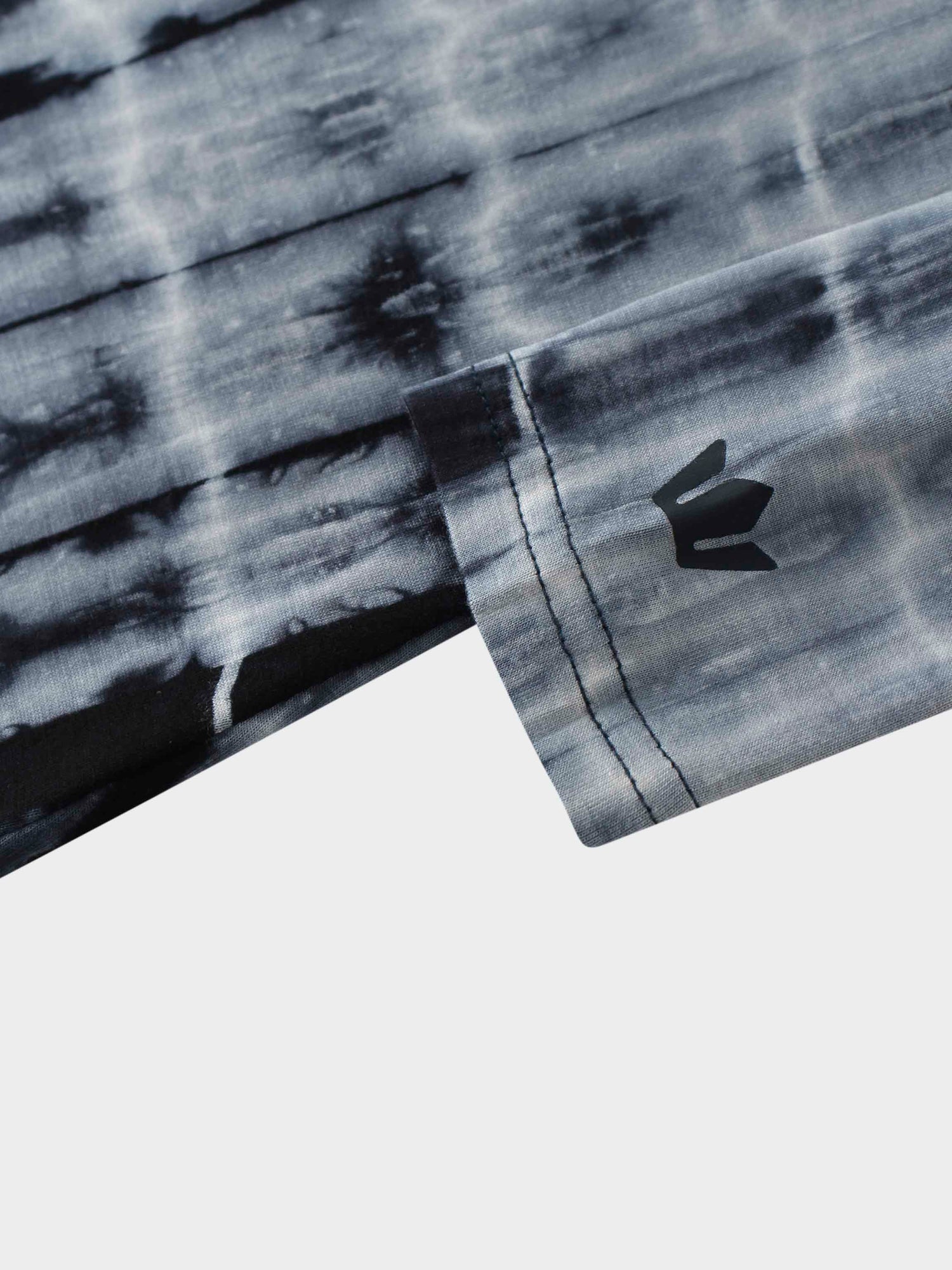 Tie Dye Crew Neck T-Shirt-Blue