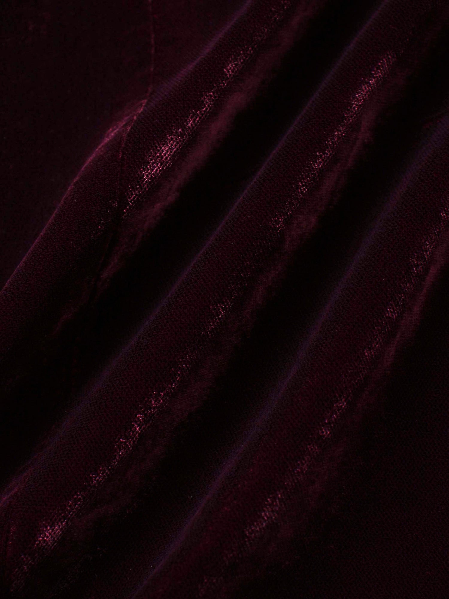Embellished Velvet Blazer-Burgundy