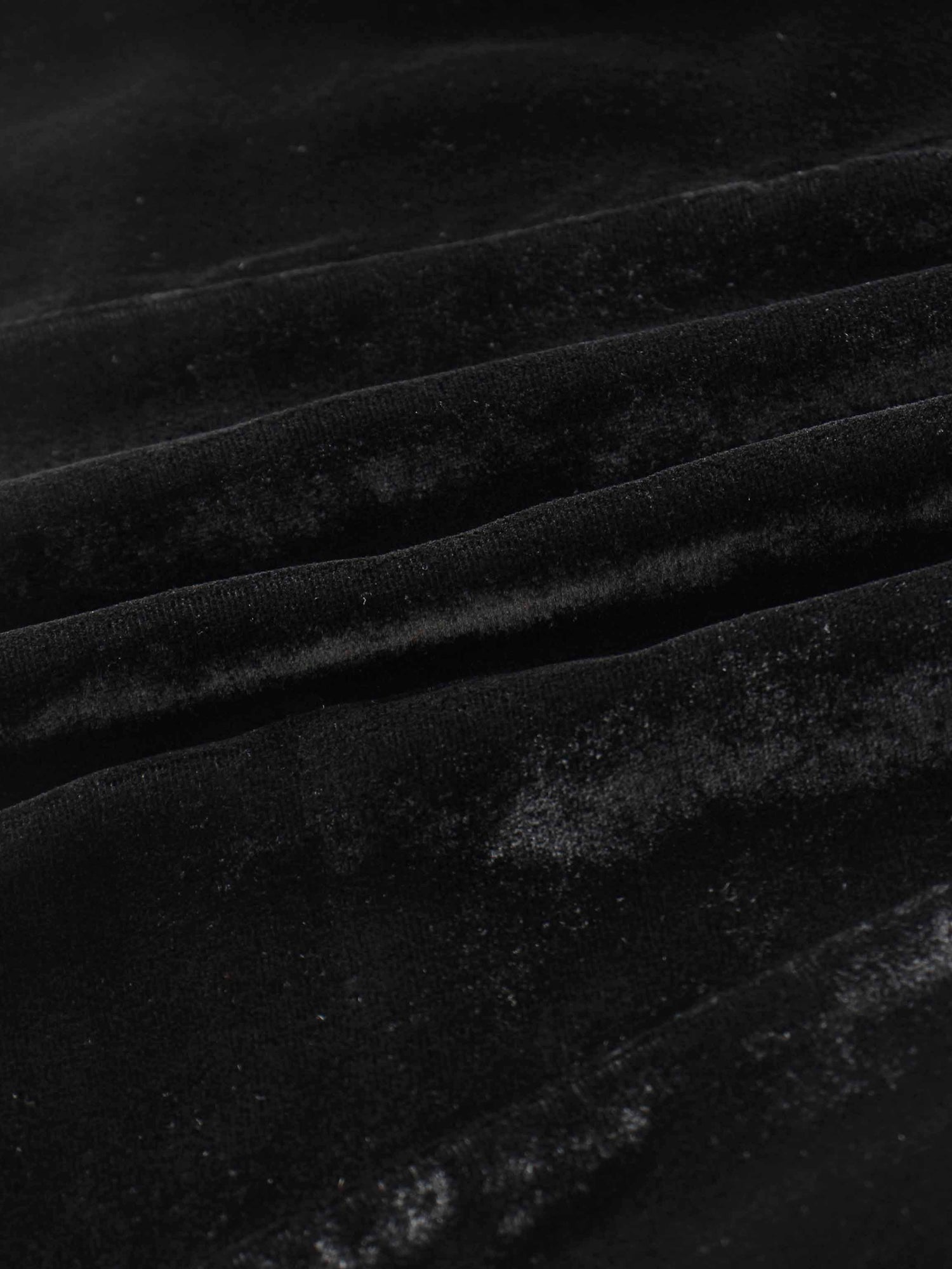 Velvet Flare Dress-Black