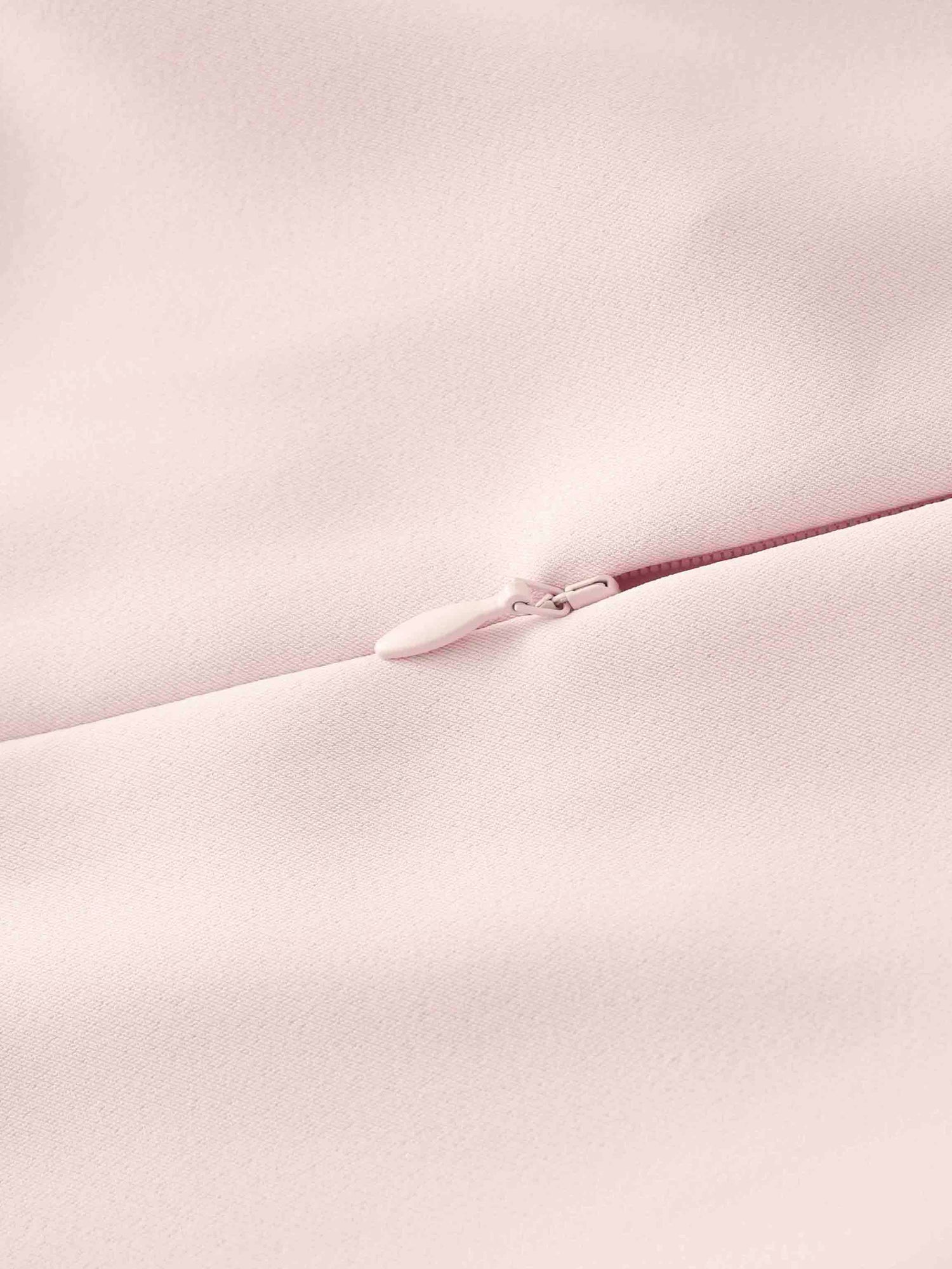 Ring Detail Faux Wrap Skirt-Mauve Pink