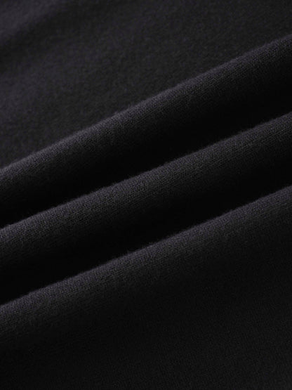 Embellished Crew Sweater-Black